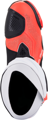 ALPINESTARS Supertech V Boots - Black/Fluo Red/White - US 11.5 / EU 46 2220121-124-46