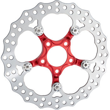 ARLEN NESS Spider Rotor - 11.8" - Red - Rear  300-071