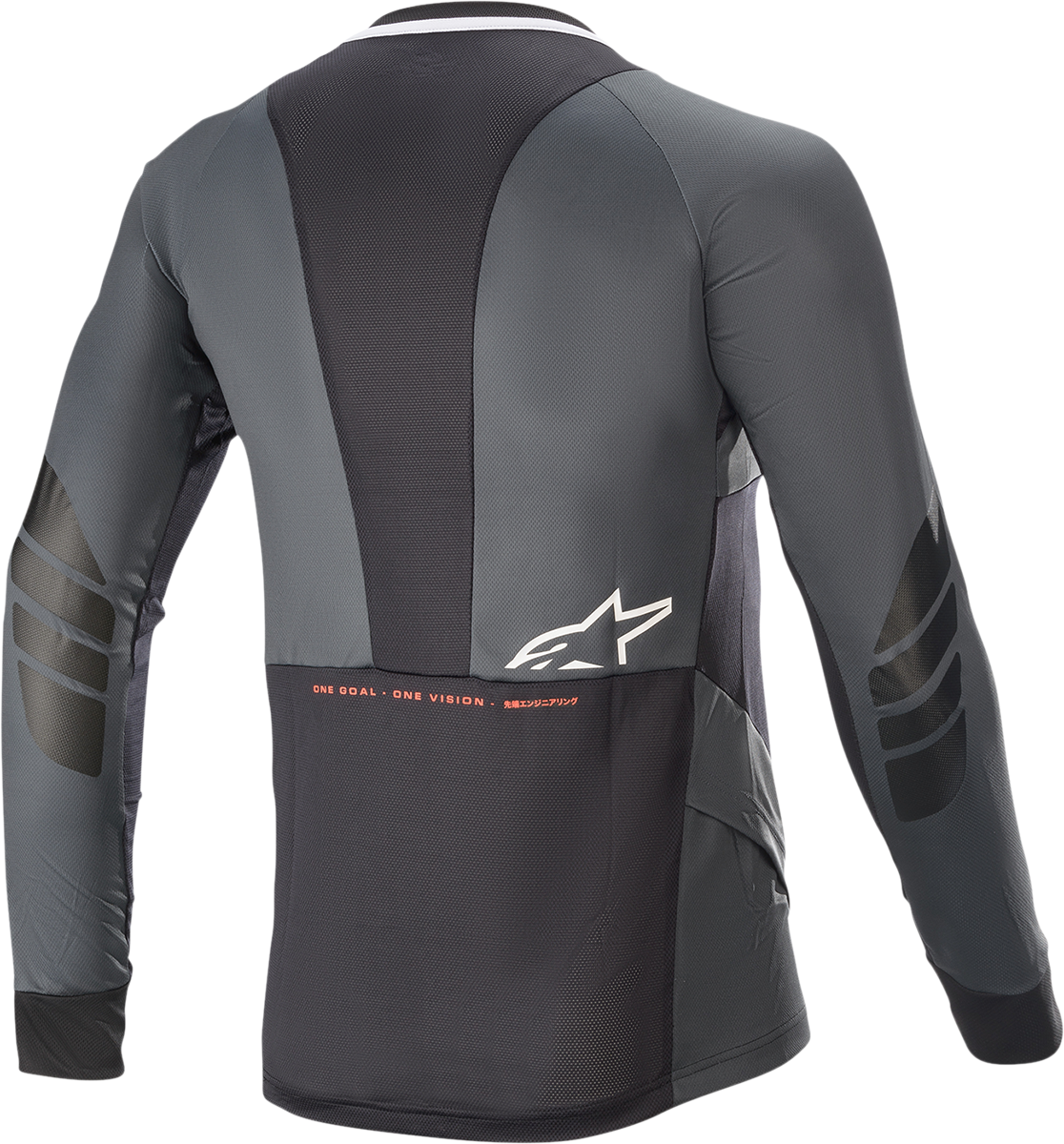 ALPINESTARS Drop 8.0 Long-Sleeve Jersey - Black/Coral - Large 1766921-1793-LG