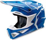 MOOSE RACING F.I. Helmet - Agroid Camo - MIPS® - Blue/White - Large 0110-7769