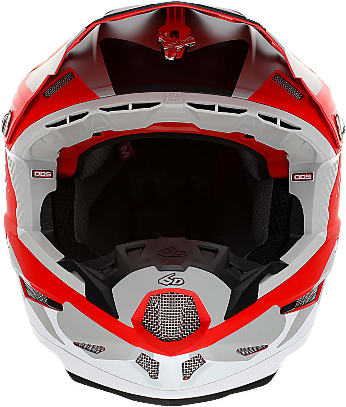 6D ATR-2 Motorcycle Helmet - Fusion - Red - 2XL 12-2939