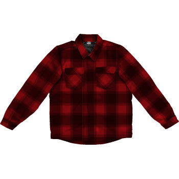 ICON Fallblock CX Flannel™ Jacket - Red - Small 2820-6974