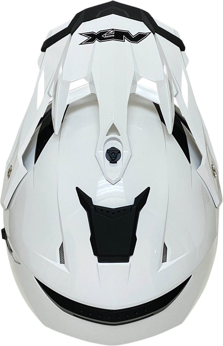 AFX FX-41DS Motorcycle Helmet - Pearl White - Large 0110-3751