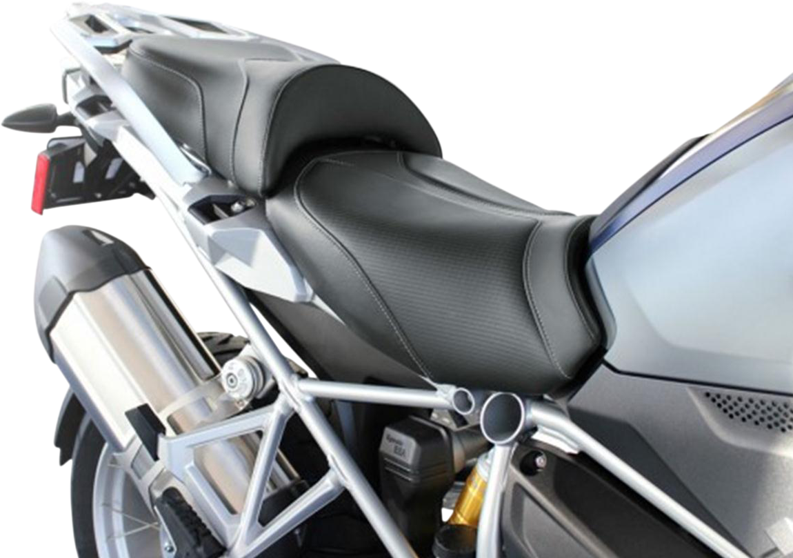 SADDLEMEN Adventure Tour Seat - One-Piece - Standard - Stitched - Black - BMW 0810-BM33