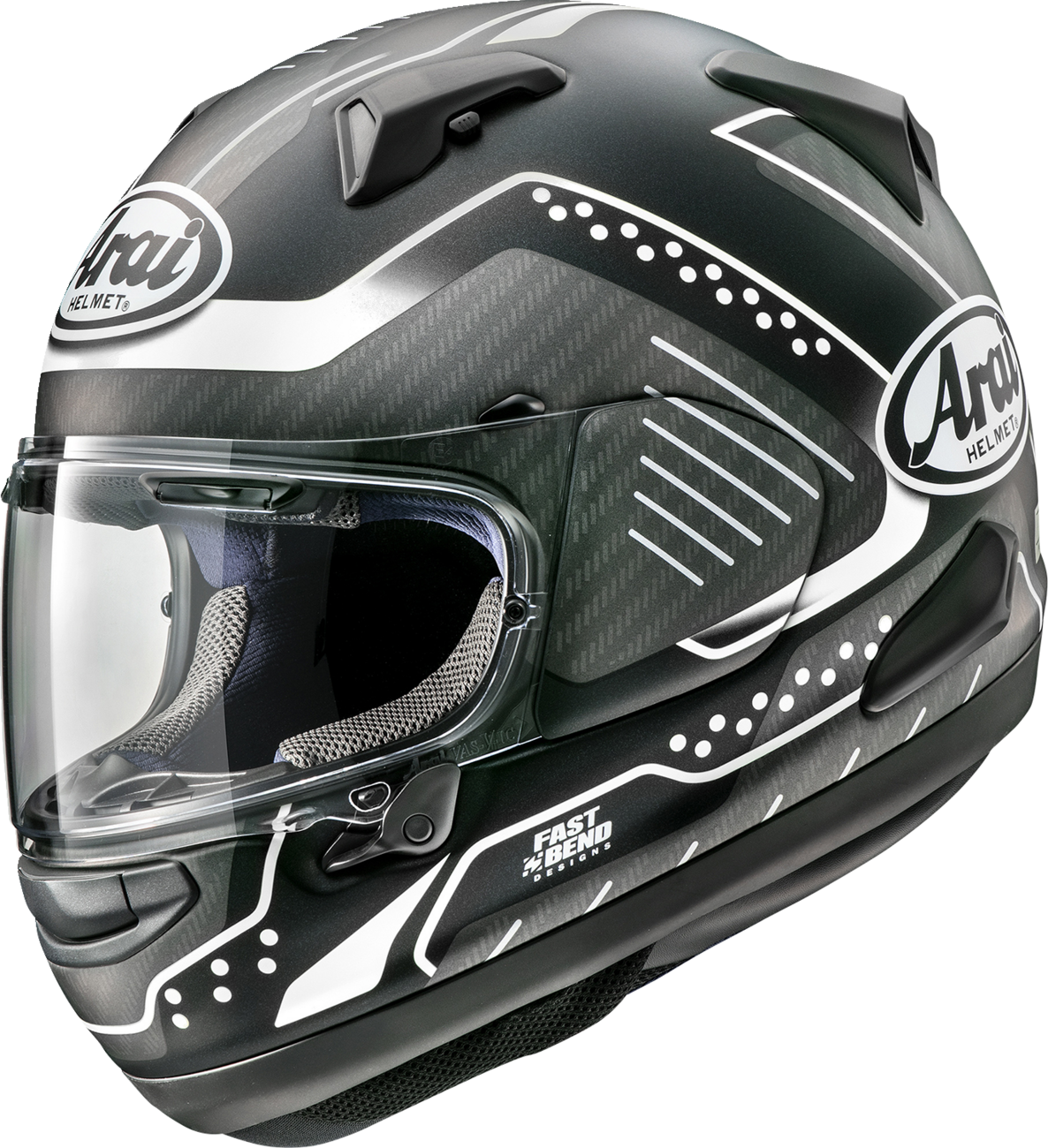 ARAI Quantum-X Motorcycle Helmet - Drone - Black Frost - 2XL 0101-15760