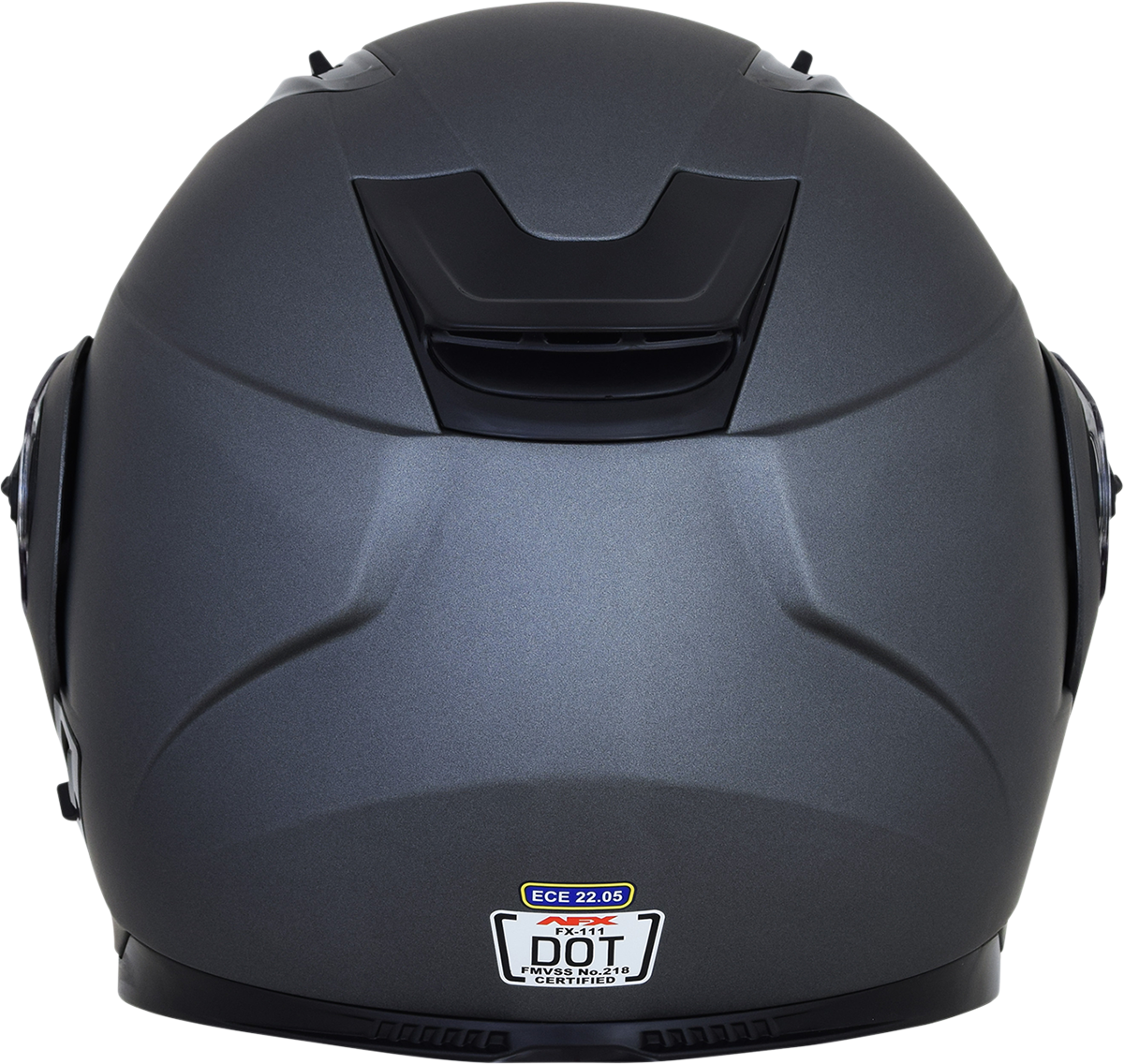 AFX FX-111 Motorcycle Helmet - Frost Gray - Medium 0100-1790