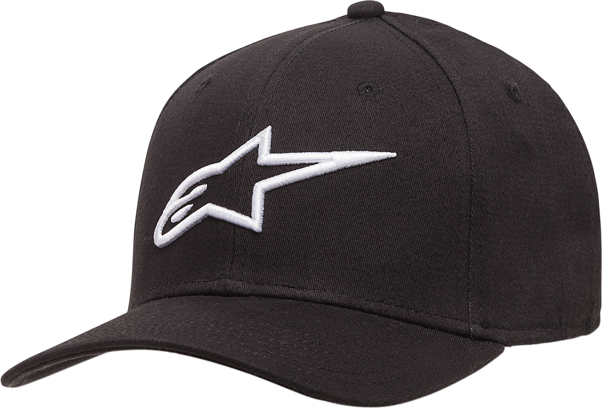 ALPINESTARS Ageless Curve Hat - Black/White - Small/Medium 1017810101020SM