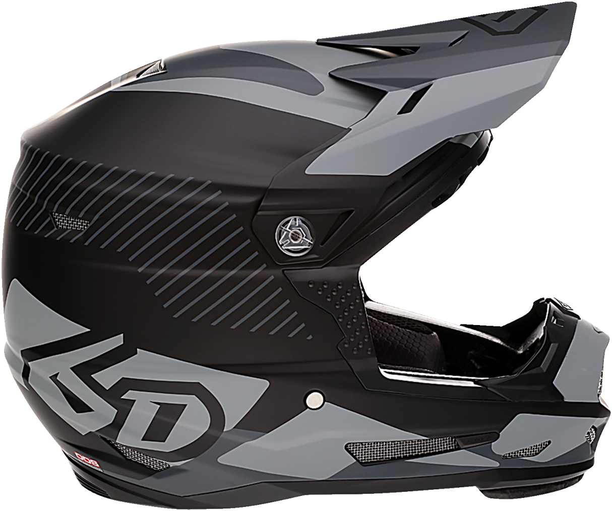 6D ATR-2Y Motorcycle Helmet - Fusion - Black - Large 11-6402