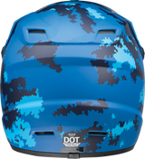 Z1R Youth Rise Motorcycle Helmet - Digi Camo - Blue - Medium 0111-1464