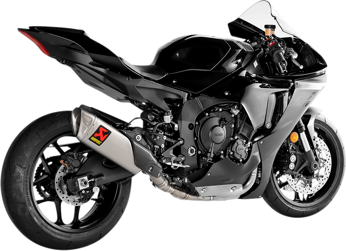 Yamaha R1 2015-2024 Exhaust, Akrapovic Evolution in Titanium S-Y10E6-APLT