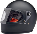 BILTWELL Gringo S Motorcycle Helmet - Flat Black - Small 1003-201-502