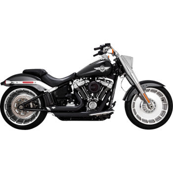 VANCE & HINES Shortshots Staggered Exhaust System - Black 47335-22 1800-2729