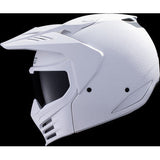 ICON Elsinore™ Motorcycle Helmet - Monotype - White - Large 0104-3311