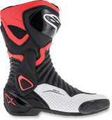 ALPINESTARS SMX-6 v2 Vented Boots - Black/White/Red Fluorescent - US 8 / EU 42 2223017-1320-42