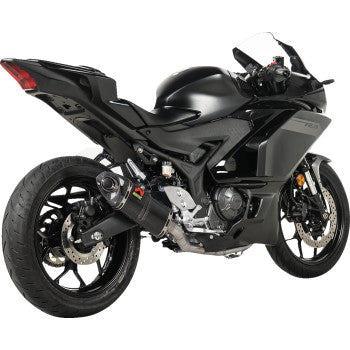 AKRAPOVIC Racing Line Exhaust System - Carbon Fiber - Yamaha R3 & MT-03 2015-2025  S-Y3R3-APC