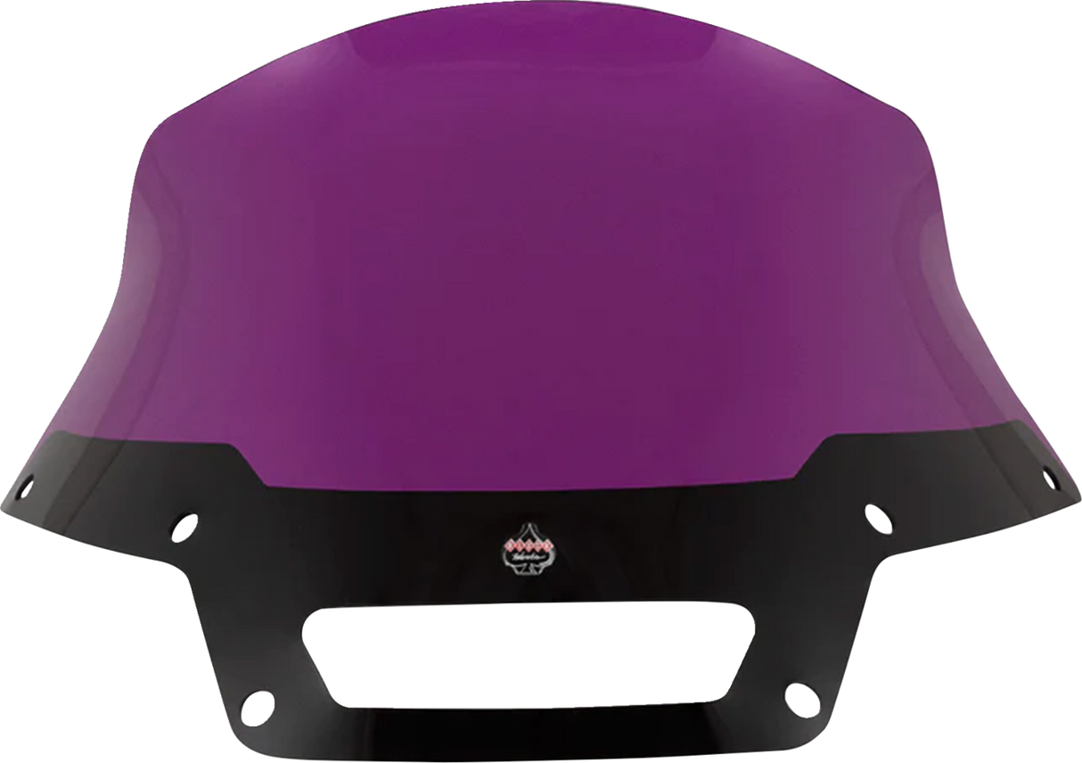 KLOCK WERKS Kolor Flare™ Sport Windshield - 8" - Purple - FXLRST KWW-02-0634