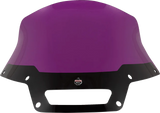 KLOCK WERKS Kolor Flare™ Sport Windshield - 8" - Purple - FXLRST KWW-02-0634