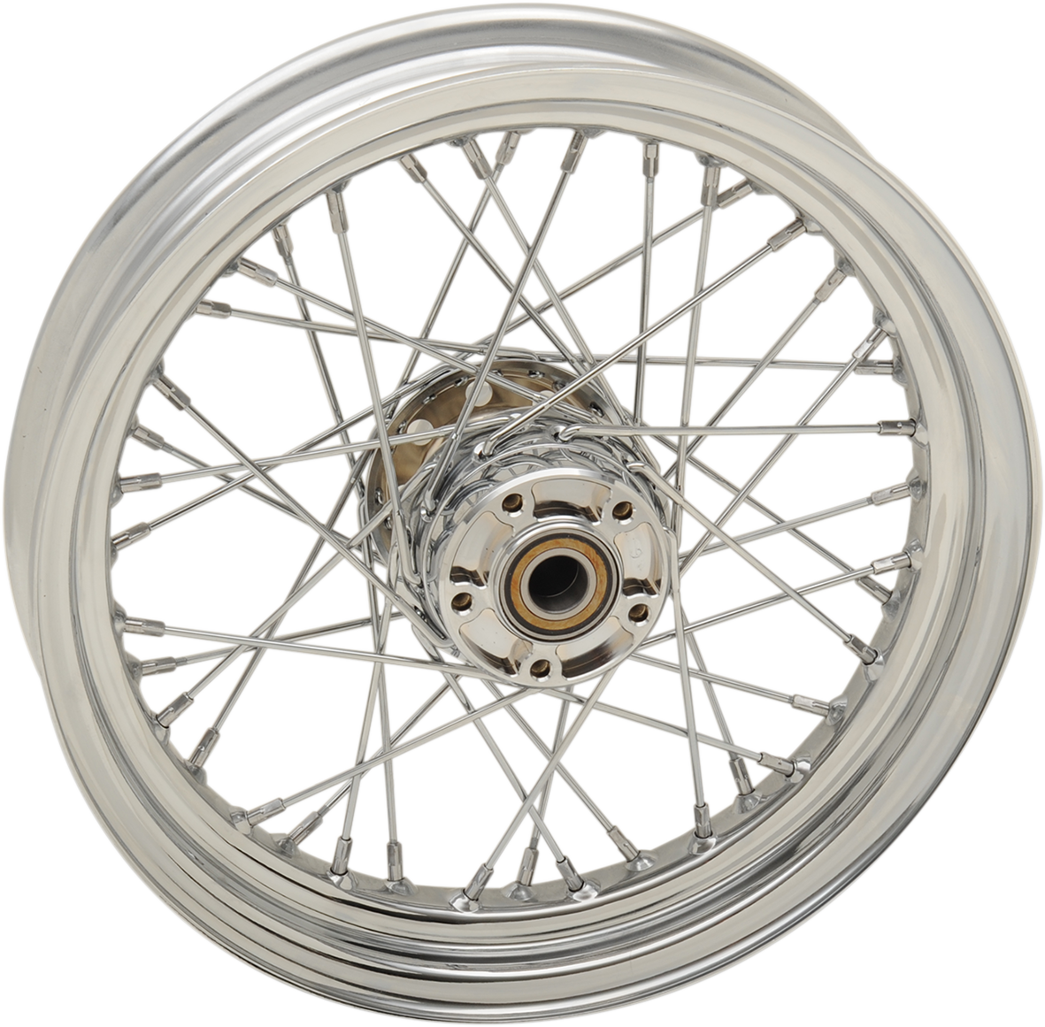 DRAG SPECIALTIES Front Wheel - Single Disc/ABS - Chrome - 16"x3.00" - '08-'17 FLST 64545