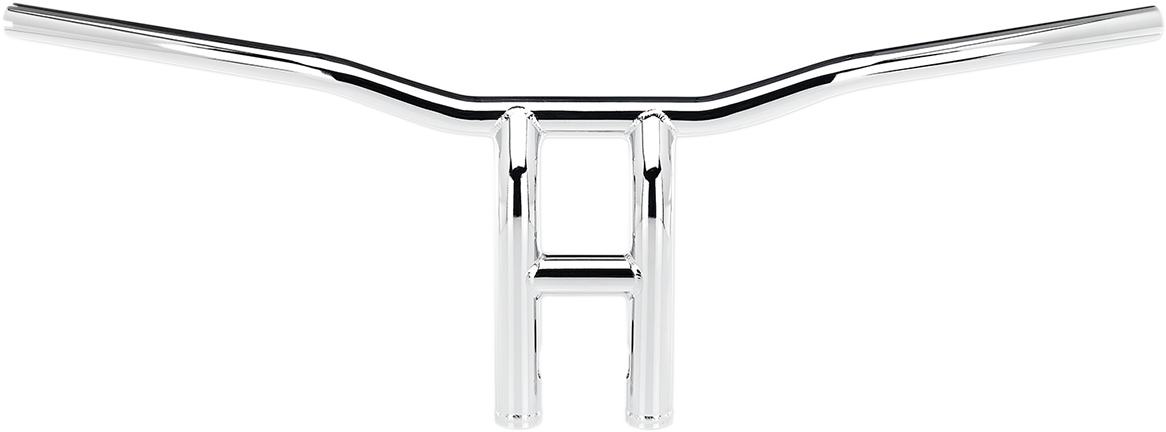 BILTWELL Handlebar - Tyson XL - Pullback - 10" - TBW - Chrome 6260-1055