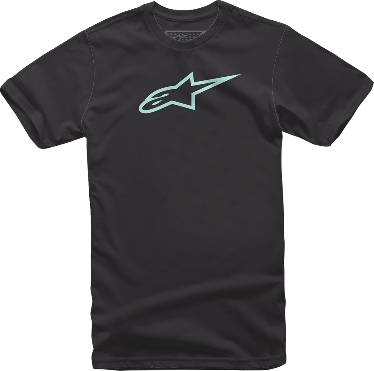 ALPINESTARS Ageless T-Shirt - Black/Mint - Large 1032720301087L