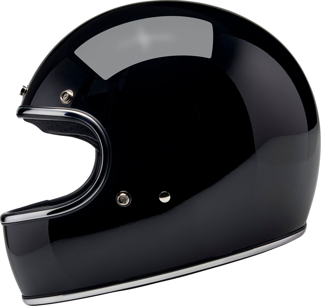 BILTWELL Gringo S Motorcycle Helmet - Gloss Black - Small 1003-101-502