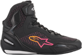 ALPINESTARS Women Stella Faster-3 Rideknit Shoes - Black/Yellow/Pink - US 6 251052014396