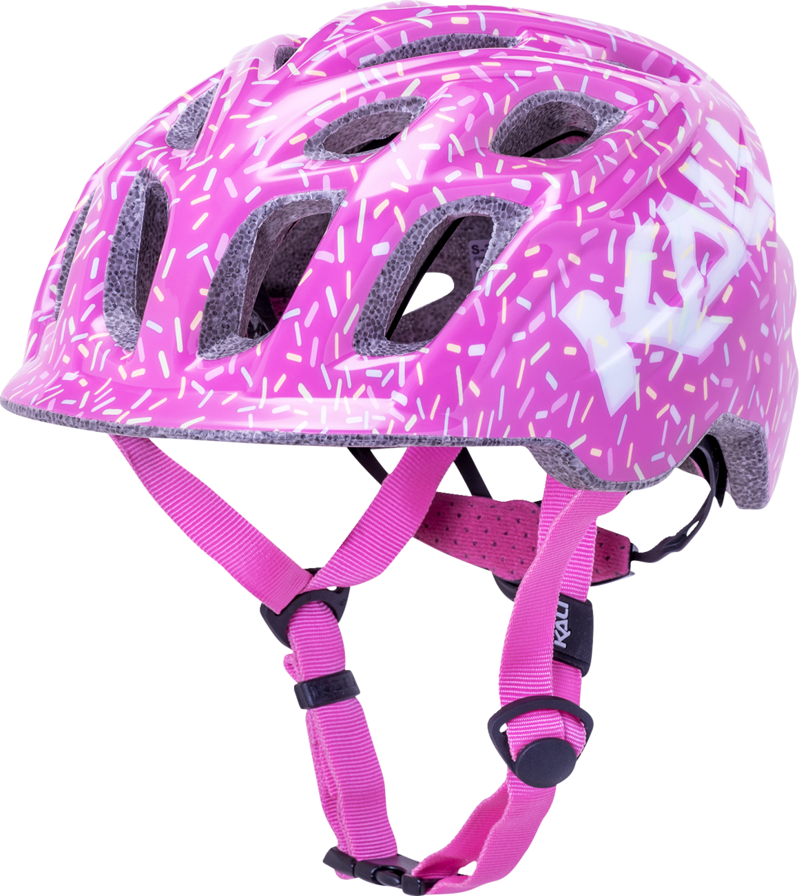 KALI Child Chakra Bicycle Helmet - Sprinkles - Pink - Small 0221020115