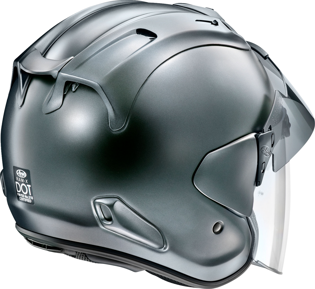 ARAI Ram-X Motorcycle Helmet - Gun Metallic Frost - Medium 0104-2924