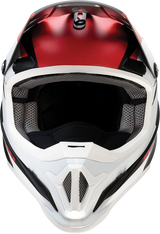 Z1R Rise Motorcycle Helmet - Cambio - Red/Black/White - Small 0120-0721