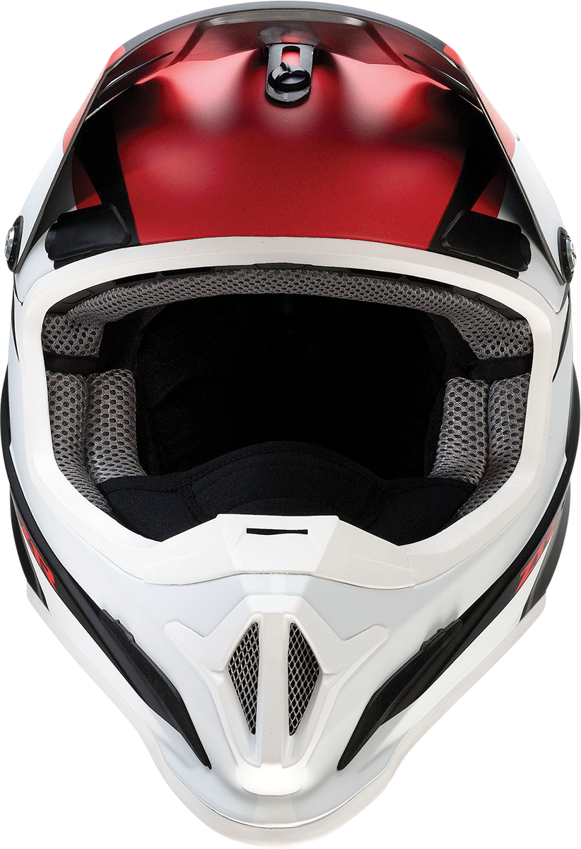 Z1R Rise Motorcycle Helmet - Cambio - Red/Black/White - XS 0120-0720