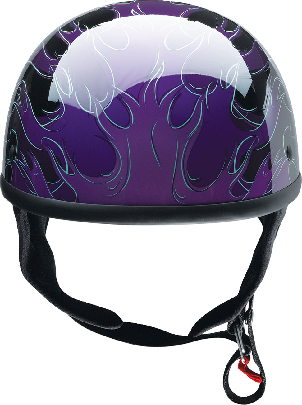 Z1R CC Beanie Motorcycle Helmet - Hellfire - Purple - XS 0103-1338