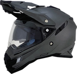 AFX FX-41DS Motorcycle Helmet - Frost Gray - Medium 0110-3762