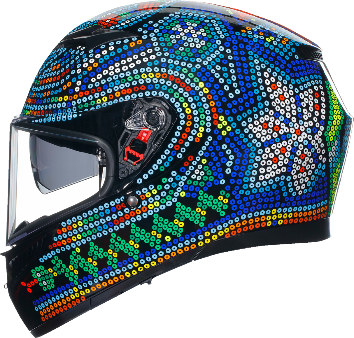 AGV K3 Motorcycle Helmet - Rossi Winter Test 2018 - 2XL 21183810040012X