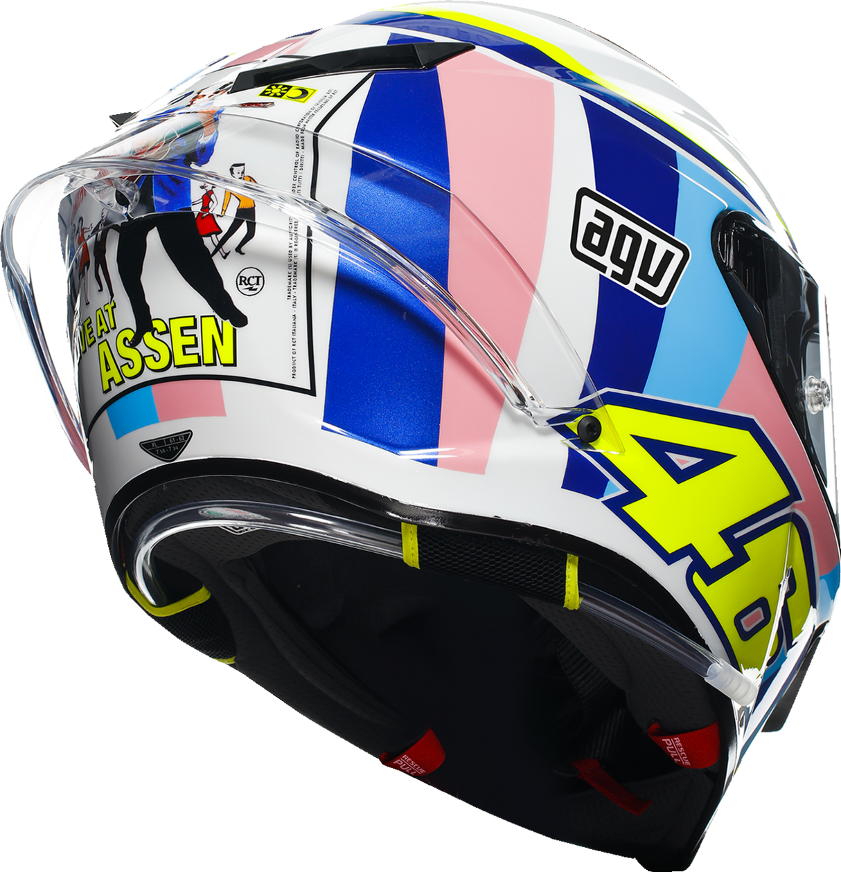 AGV Pista GP RR Motorcycle Helmet - Assen 2007 - Small 2118356002009S