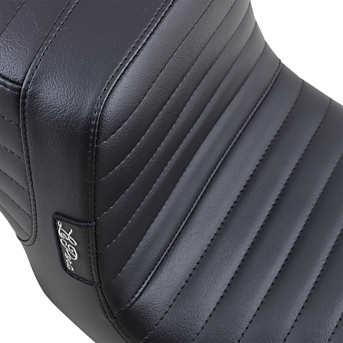 LE PERA Tailwhip Seat - Pleated - Black - FXD '99-'03 LN-581PT