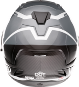 6D ATS-1R Motorcycle Helmet - Alpha - Silver - Small 30-0585