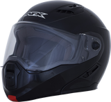 AFX FX-111 Motorcycle Helmet - Gloss Black - Medium 0100-1785