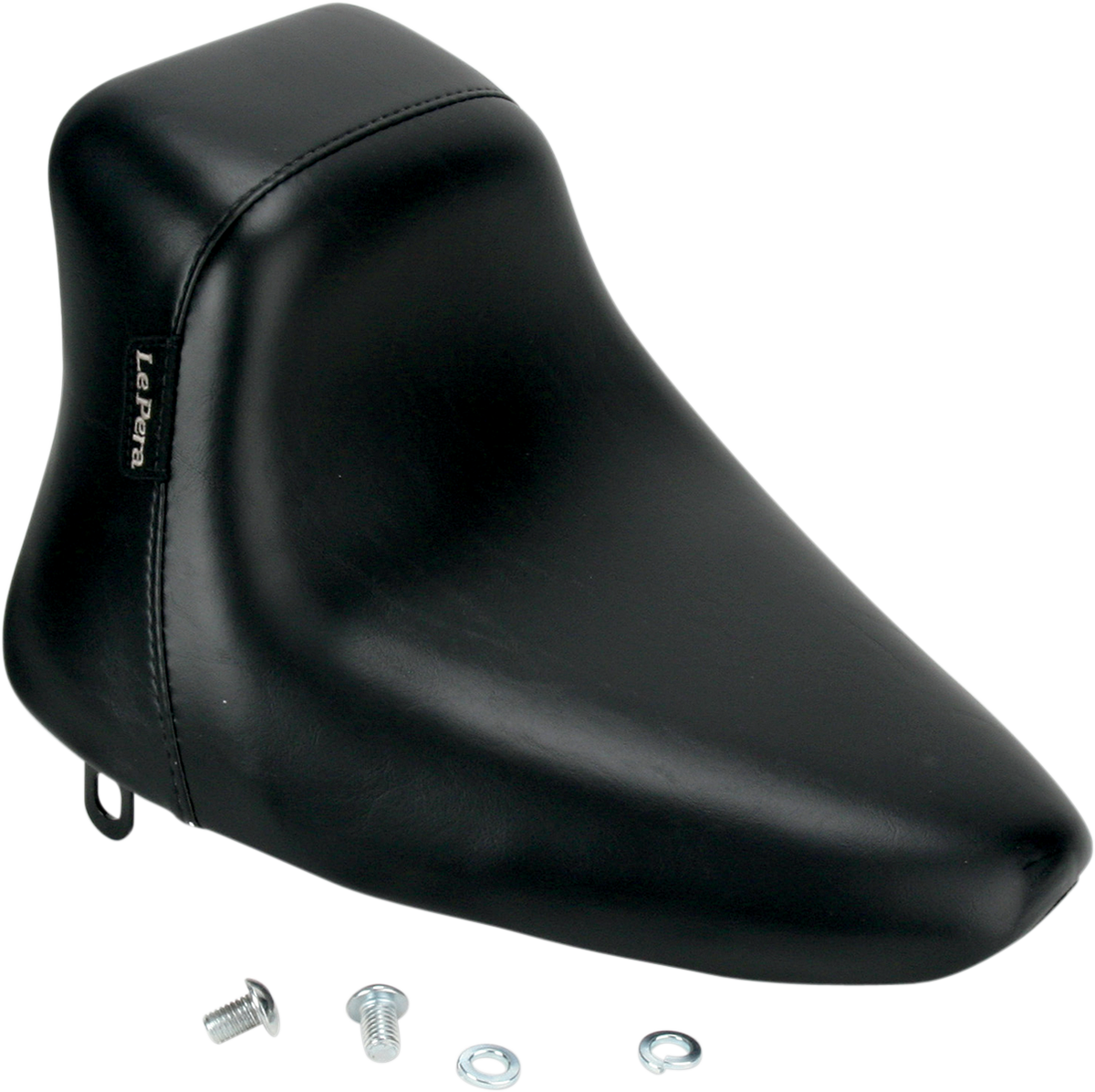 LE PERA Bare Bones Up-Front Solo Seat - Black - Softail '84-'99 LNU-007