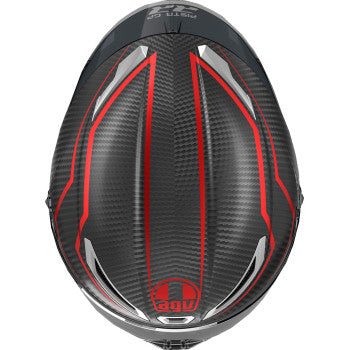 AGV Pista GP RR Motorcycle Helmet - Intrepido - Matte Carbon/Black/Red - 2XL 2118356002-019-XXL