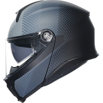 AGV Tourmodular Motorcycle Helmet - Textour - Matte Black/Gray - Small  211251F2OY100S