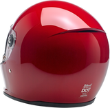 BILTWELL Lane Splitter Motorcycle Helmet - Gloss Blood Red - Small 1004-837-102