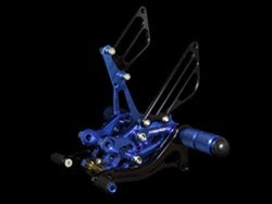 Suzuki GSXR 1000 Rearsets Blue