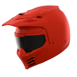 ICON Elsinore™ Motorcycle Helmet - Monotype - Red - Medium 0104-3317