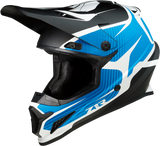 Z1R Rise Motorcycle Helmet - Flame - Blue - Small 0110-7249