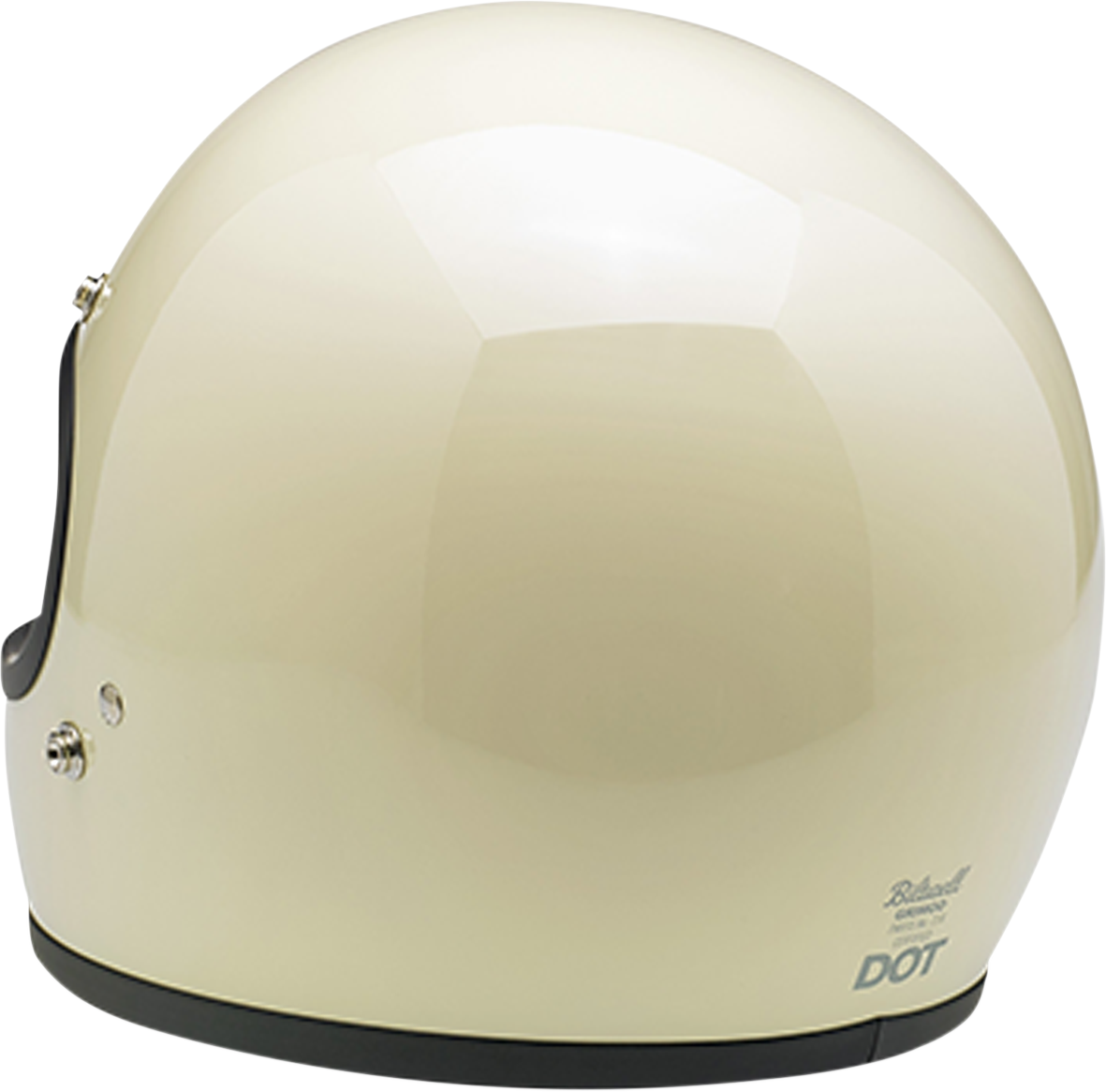 BILTWELL Gringo Motorcycle Helmet - Gloss Vintage White - Medium 1002-102-103