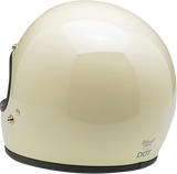 BILTWELL Gringo Motorcycle Helmet - Gloss Vintage White - XS 1002-102-101