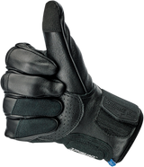 BILTWELL Belden Gloves - Black - Medium 1505-0101-303