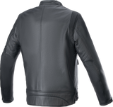 ALPINESTARS Dyno Leather Jacket - Black/Black - Large 3103924-1100-L