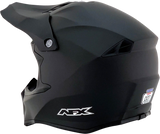 AFX FX-14 Motorcycle Helmet - Matte Black - 2XS 0110-7026