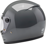 BILTWELL Gringo SV Helmet - Gloss Storm Gray - Small 1006-109-502